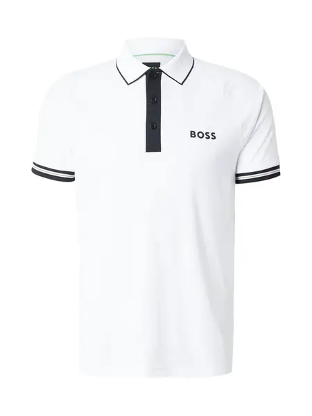 BOSS Funkčné tričko  béžová / čierna / biela