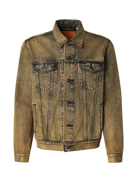 LEVI'S ® Prechodná bunda 'Trucker Jacket'  sépiová / čierna