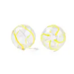 Transparent Glass Enamel Beads