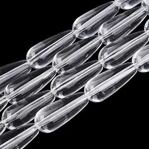 Transparent Glass Beads Strands