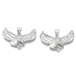 Brass Micro Pave Cubic Zirconia Pendants