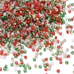 4 Colors Christmas 11/0 Glass Seed Beads