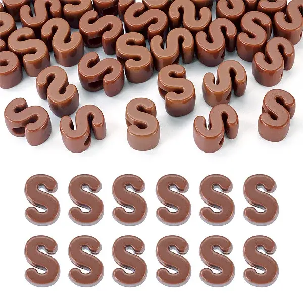 Opaque Acrylic European Beads
