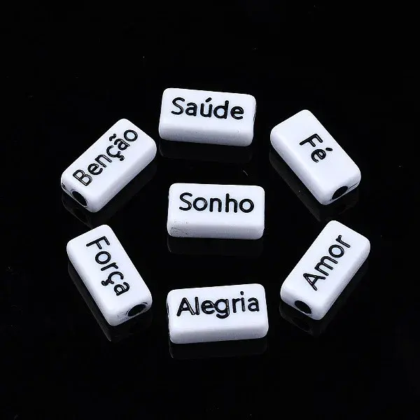 Craft Style Opaque Acrylic Beads