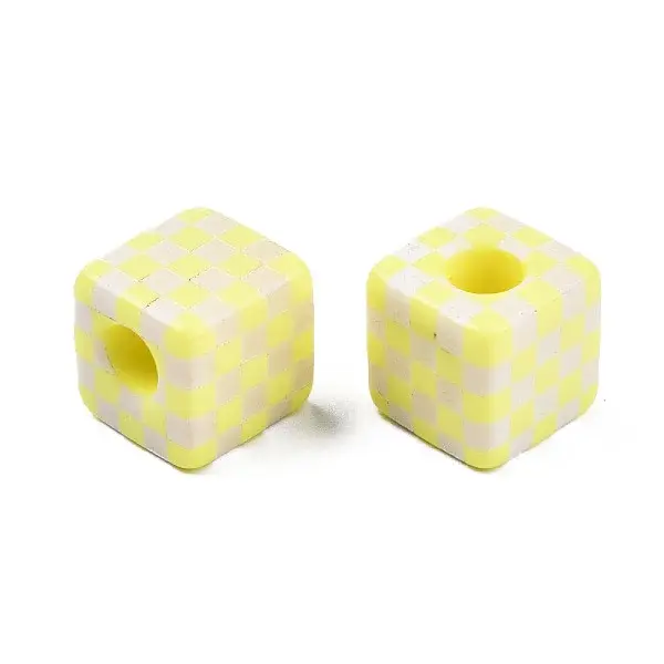 Opaque Resin European Beads