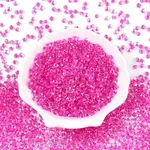 6/0 Inside Colours Transparent Glass Seed Beads