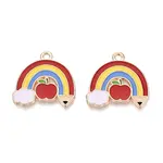 Alloy Enamel Pendants