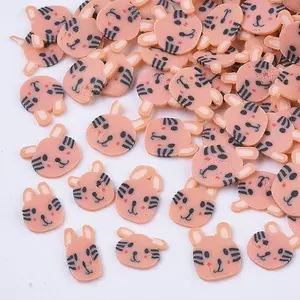 Handmade Polymer Clay Kitten Cabochons