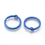 Spray Painted Iron Split Key Rings