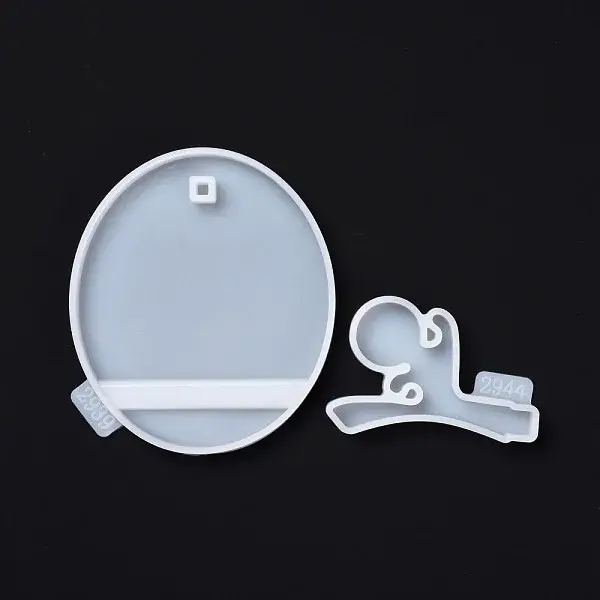 DIY Mobile Phone Holders Silhouette Silicone Statue Mold