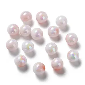 Two Tone Opaque Acrylic Beads