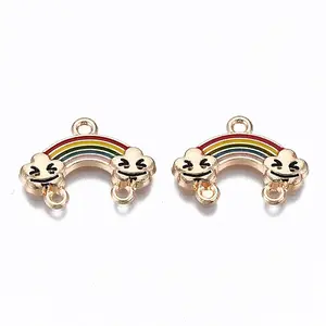 Alloy Enamel Chandelier Component Links