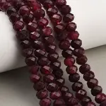 Faceted Dyed Natural White Jade Beads Strands