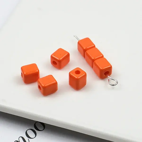 Opaque Acrylic Beads