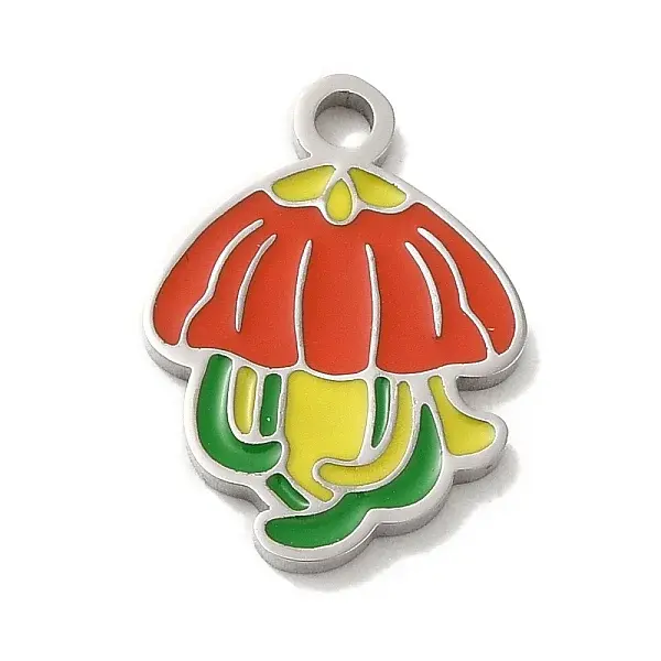 304 Stainless Steel Enamel Pendants