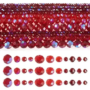 11 Strands 11 Styles Electroplate Glass Beads Strands