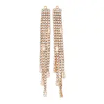 Brass Micro Pave Clear Cubic Zirconia Big Pendants