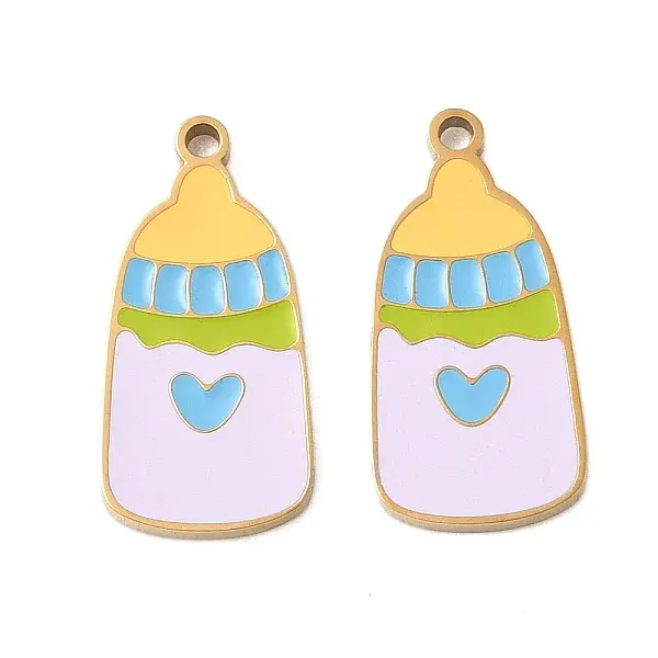304 Stainless Steel Enamel Pendants