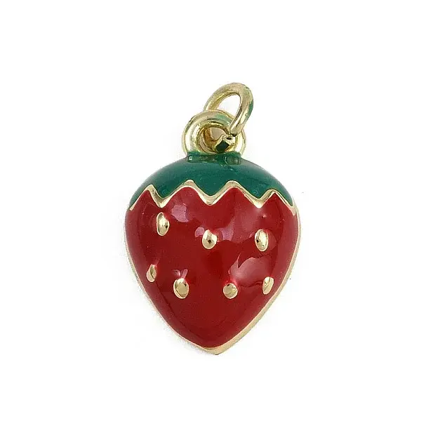 Brass Enamel Pendants