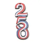Independence Day Printed Wooden Big Pendants