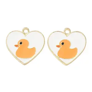 Alloy Enamel Pendants