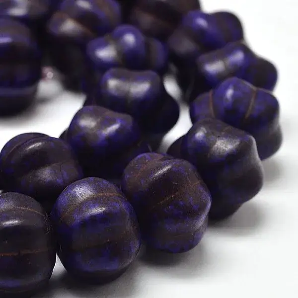 Dyed Synthetic Turquoise Bead Strands