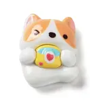 Opaque Cute Dog Resin Cabochons