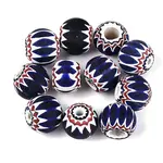 Handmade Millefiori Glass Rondelle Beads