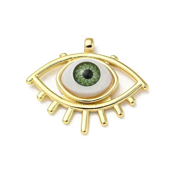 Real 18K Gold Plated Brass Pendants