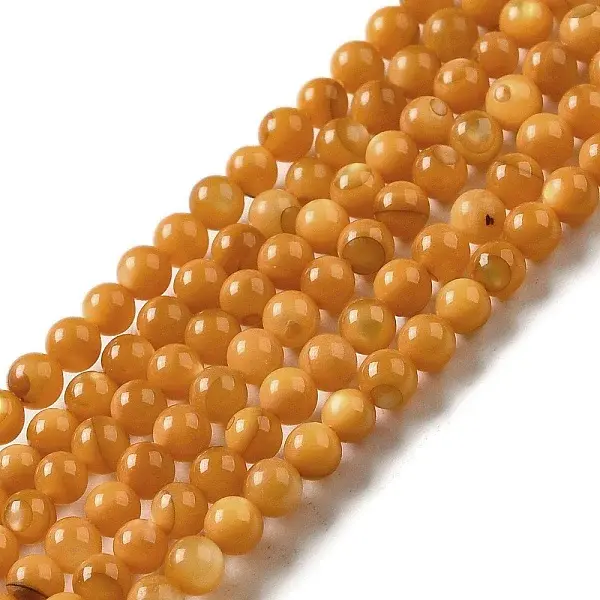 Natural Freshwater Shell Beads Strands