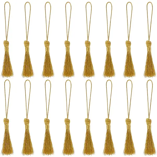 60Pcs Polyester Tassel Pendant Decorations