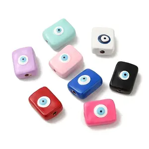 Brass Enamel Beads