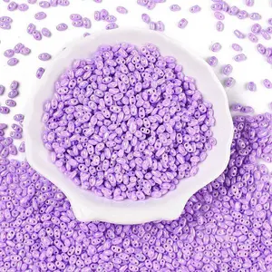 Opaque Colours Luster Glass Seed Beads