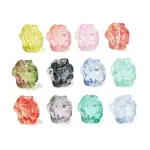 Baking Paint Transparent Glass Beads