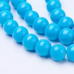 Painted Glass Bead Strands