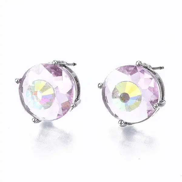 Brass Stud Earrings