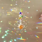 Glass Flower Hanging Ornaments
