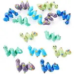 10Pcs 5 Colors Handmade Lampwork Enamel Beads