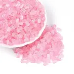 Transparent Spray Painted Glass Seed Beads