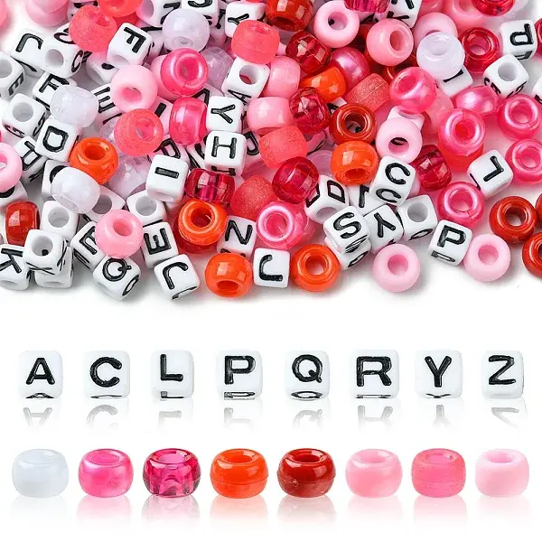 Transparent & Opaque Acrylic Beads