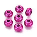 UV Plating Opaque Acrylic European Beads