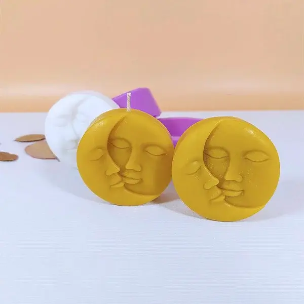 DIY Candle Silicone Statue Molds