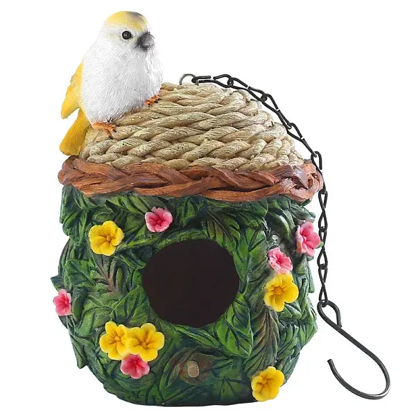 Resin Hanging Bird's Nests