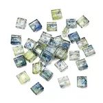2-Hole Transparent Glass Seed Beads