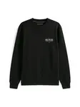 TOMMY HILFIGER Mikina  čierna / biela
