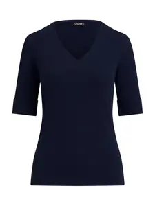 Lauren Ralph Lauren Tričko  námornícka modrá