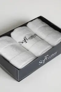 Dárková sada malých ručníků STARFISH, 3 ks Bílá