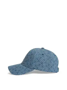 TOMMY HILFIGER Čiapka  modrá denim / sivá