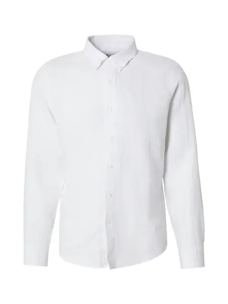 Abercrombie & Fitch Košeľa 'COLLINS'  biela