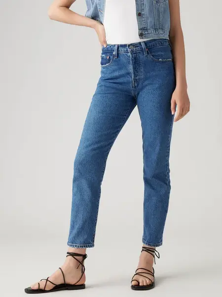 LEVI'S ® Džínsy '501® CROP'  modrá denim